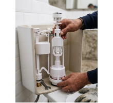 Basmalı Rezervuar İç Takımı Alt Girişli Sessiz Su Dolumlu Klozet İç Mekanizma Seti