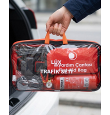 Araç Trafik Seti Muayene Uyumlu Yangın Söndürücü ve İlk Yardım Kiti