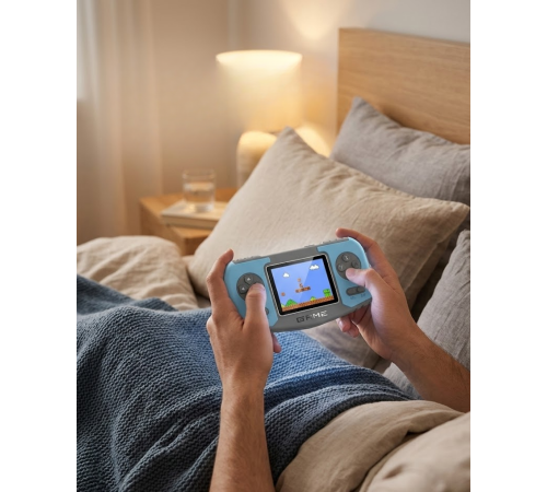 El Tipi Oyun Konsolu Dahili Retro Oyunlar TV Bağlantısı Destekli Taşınabilir Game Console