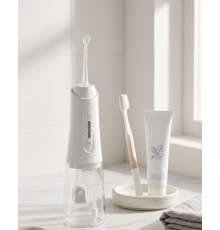 Şarjlı Ağız Duşu 4 Modlu 5 Başlıklı Derinlemesine Temizlik Cihazı