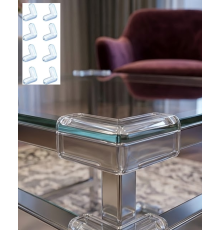 Şeffaf Masa Kenarı Koruyucu 8 Adet Mobilya Köşe Koruma Seti