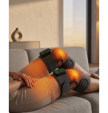 Isıtmalı Diz Omuz Dirsek Masaj Dizlik Seti Titreşimli Masaj Aleti 2 Adet