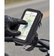 360 Derece Döner Su Geçirmez Bisiklet Telefon Tutucu Gidon Montaj Standı