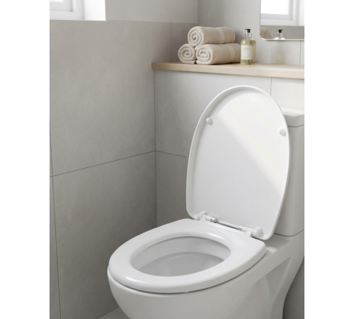 Dayanıklı Klozet Kapağı Universal Model Kolay Kurulum Hijyenik Banyo Ürünü