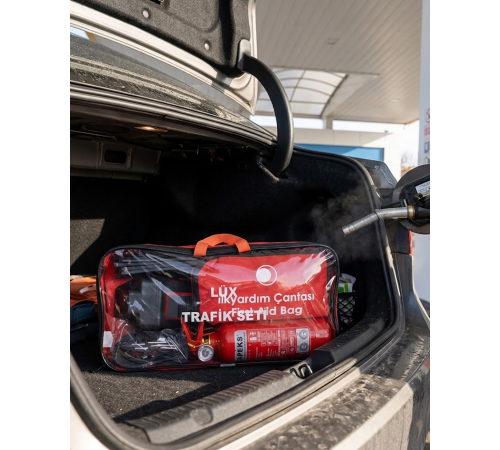 Acil Durum Trafik Seti Reflektör Yangın Tüpü ve Güvenlik Ekipmanları