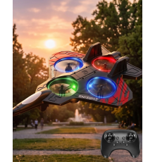 Uzaktan Kumandalı Drone Uçak LED Işıklı 360 Derece Akrobatik Hareket Özellikli