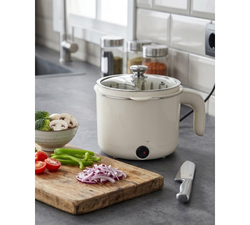 Çok Fonksiyonlu Elektrikli Pişirici 1 Litre Buharda Sebze Pişirme Özellikli