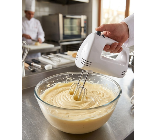 5 Hız Ayarlı Elektrikli El Mikseri Kek Hamuru Çırpma Mikseri