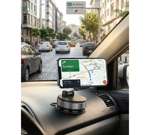 Katlanabilir Manyetik Telefon Tutucu Araç Konsol Telefon Standı