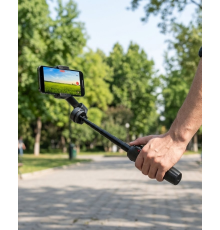 3 Axis Telefon Gimbal Stabilizer Video Çekim Sabitleyici