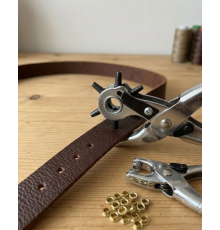 Deri Delme Aparatı 2li Kemer Çanta Ayakkabı Delme Pensesi Seti