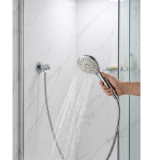 Kireç Önleyici El Duşu Seti Spiral Duş Hortumu Hareketli Duş Askısı