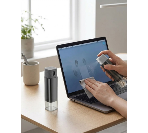 Kompakt Ekran Temizleme Sprey Şişesi Telefon Tablet Bilgisayar Temizlik Şişesi