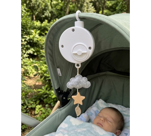 Bebekler İçin Müzikli Uyutucu Mekanik Sistemli Asılabilir Müzik Kutusu