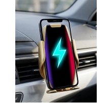 Araç Havalandırma Telefon Tutucu Kablosuz Şarj Destekli Akıllı Sensörlü