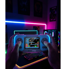 Retro El Konsolu Dahili Klasik Oyunlar AV TV Bağlantılı Şarjlı Oyun Cihazı