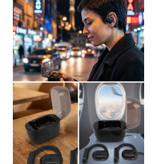 Şarj Kutulu Kablosuz Kulaklık Dokunmatik Kontrol Stereo Ses Deneyimi