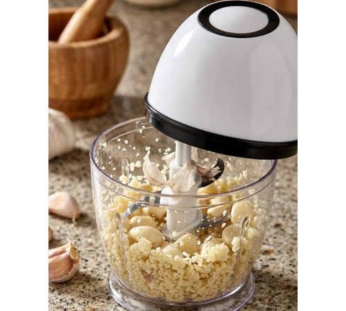 Şarjlı Mini Mutfak Doğrayıcı 450 ML Sebze Sarımsak Soğan Doğrayıcı