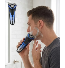 Suya Dayanıklı Elektrikli Tıraş Makinesi Şarjlı Döner Başlıklı