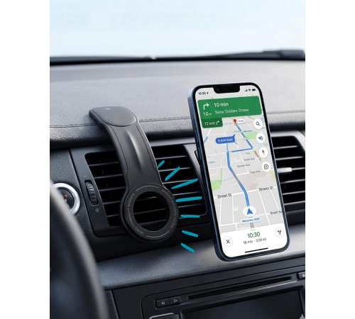 Araç Konsol Telefon Tutucu 360 Derece Döner Manyetik Stand