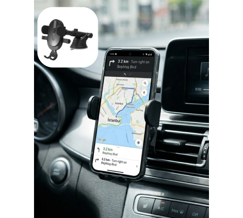 Araç Konsol Telefon Tutucu Ayarlanabilir Telefon Standı