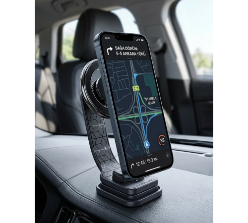 Manyetik Araç Telefon Standı Katlanabilir Telefon Tutucu