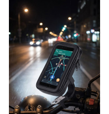 Bisiklet Scooter Motosiklet İçin Su Geçirmez Telefon Standı 360 Derece Döner