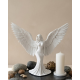 Minimalist Melek İnsan Figürlü 3D Heykel Dekoratif Biblo Ev Dekoru