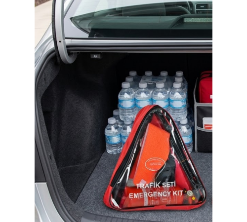 Araç İçi Güvenlik Trafik Seti Tam Donanımlı Acil Müdahale Kiti