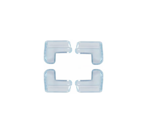 Mobilya Köşe Koruyucu 4 Lü Set Şeffaf Masa Kenarı Koruma Aparatı