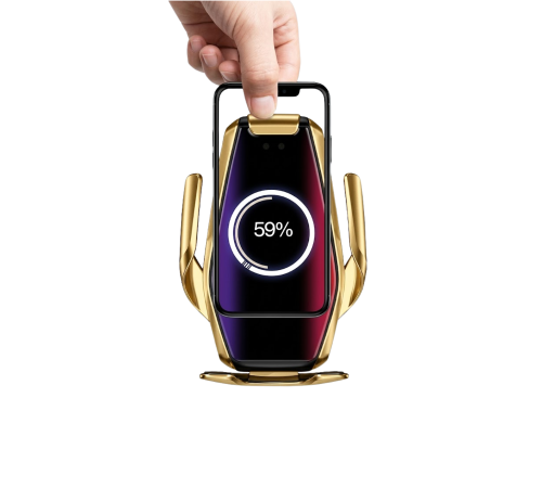 Araç Havalandırma Telefon Tutucu Kablosuz Şarj Destekli Akıllı Sensörlü