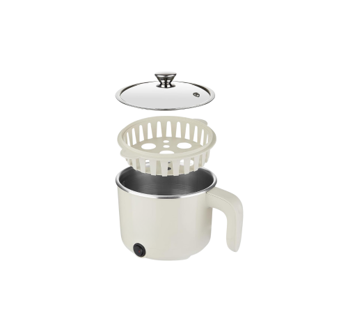 Çok Amaçlı Elektrikli Pişirici 1 Litre Mini Elektrikli Tencere Buharda Pişirme Özellikli