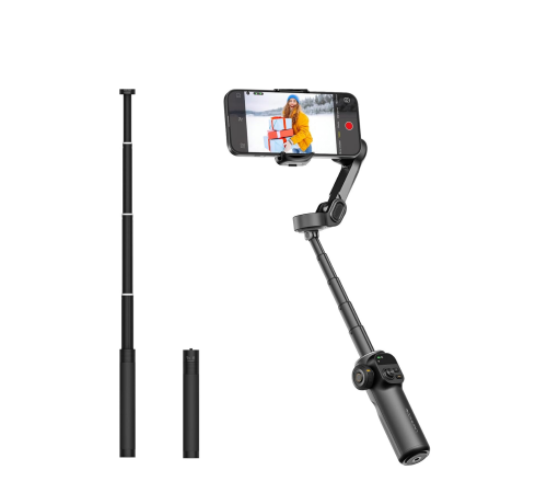 Profesyonel Telefon Video Sabitleyici Gimbal Stabilizer Vlog Aparatı