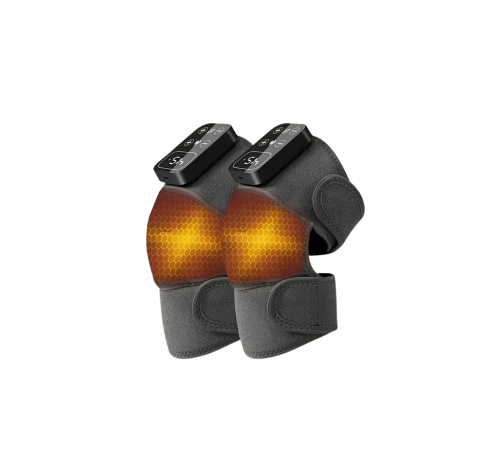 Isı Kontrollü Titreşimli Diz Omuz Masaj Dizlik Seti Kablosuz 2 Adet