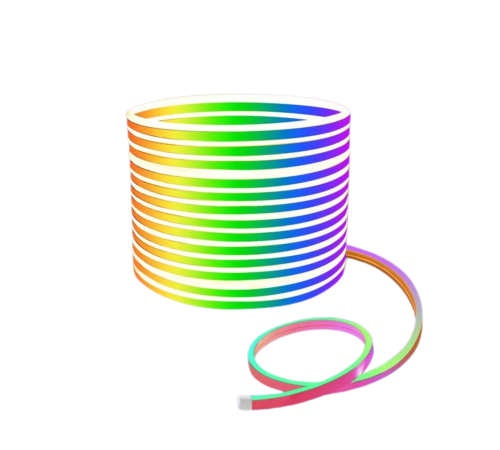 3 Metre RGB Neon LED Şerit Işık Su Geçirmez Kumandalı ve Uygulama Kontrollü Dekoratif Aydınlatma