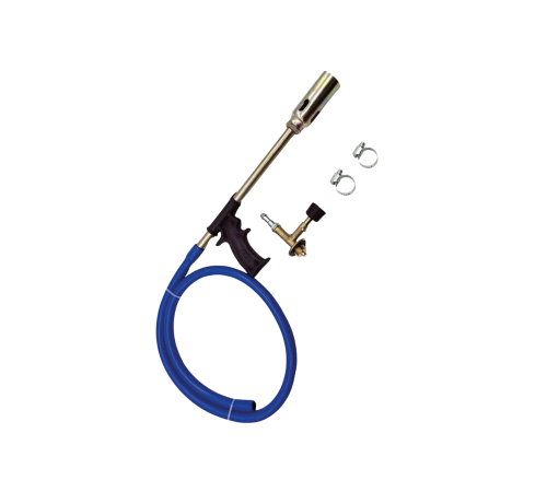 Profesyonel Gazlı Pürmüz Alev Tabancası Hortumlu LPG Yakıcı Ateş Başlatma ve Tamir Aleti
