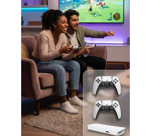 M15 Retro Konsol – 20.000 Oyunlu, Çift Gamepadli, 4K HDMI