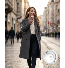 Kablosuz Kulaklık Bluetooth 5.4 Uzun Pil Ömrü ve Dokunmatik Kontrol Özellikli