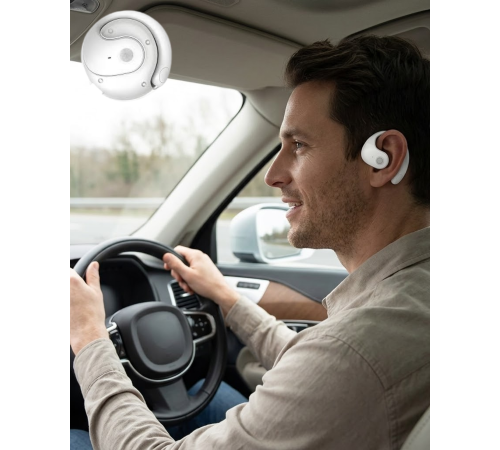 TWS Kablosuz Kulaklık Yüksek Ses Kalitesi ve Ergonomik Kulak Kancalı Tasarım