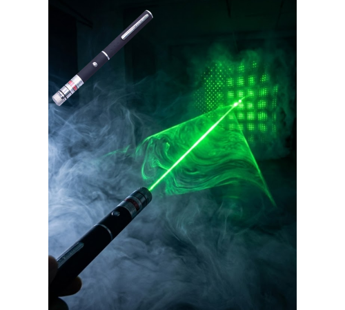 Lazer Kalem Güçlü Yeşil Işık Kompakt ve Pratik Kullanım