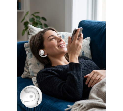 Yeni Nesil Kablosuz Kulaklık Dokunmatik Kontrol ve 10 Metre Çekim Mesafeli