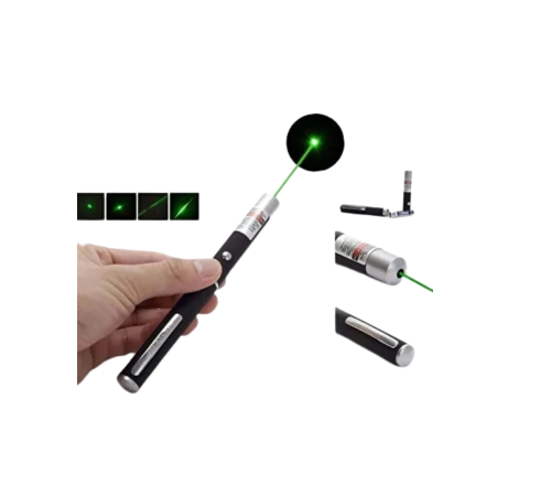 Yeşil Lazer Işık Kalemi Uzun Menzil ve Dayanıklı Gövde