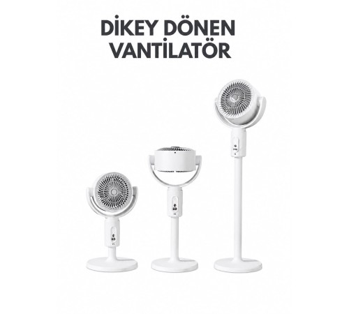 F1 DİKEY DÖNEBİLEN VANTİLATÖR