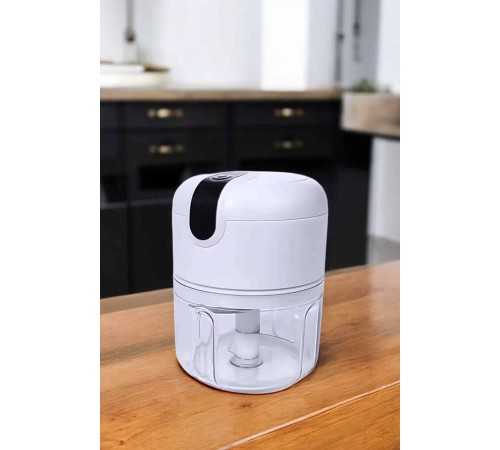 Şarjlı Mini El Rondosu Doğrayıcı Taşınabilir 250 ml Çelik Bıçaklı