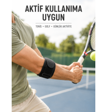 Tenisçi Dirseği Bandı Ayarlanabilir Epikondilit Dirsek Desteği