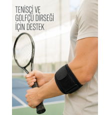 Ayarlanabilir Epikondilit Bandı Tenis Golf ve Sporcu Dirsek Desteği