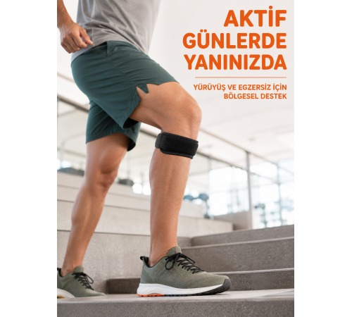 Tendon Bandı Ayarlanabilir Diz Altı Destek Bandı Spor ve Günlük Kullanım