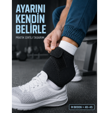 Ayarlanabilir Topuk Desteği M Beden 40-45 Numara Cırtlı Günlük Kullanım