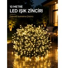 10 Metre Gün Işığı Led Işık Hafif ve Taşınabilir Özel Günler İçin