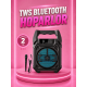 Taşınabilir 6.5” Bluetooth Hoparlör USB TF Kart Mikrofonlu Şarjlı Sistem